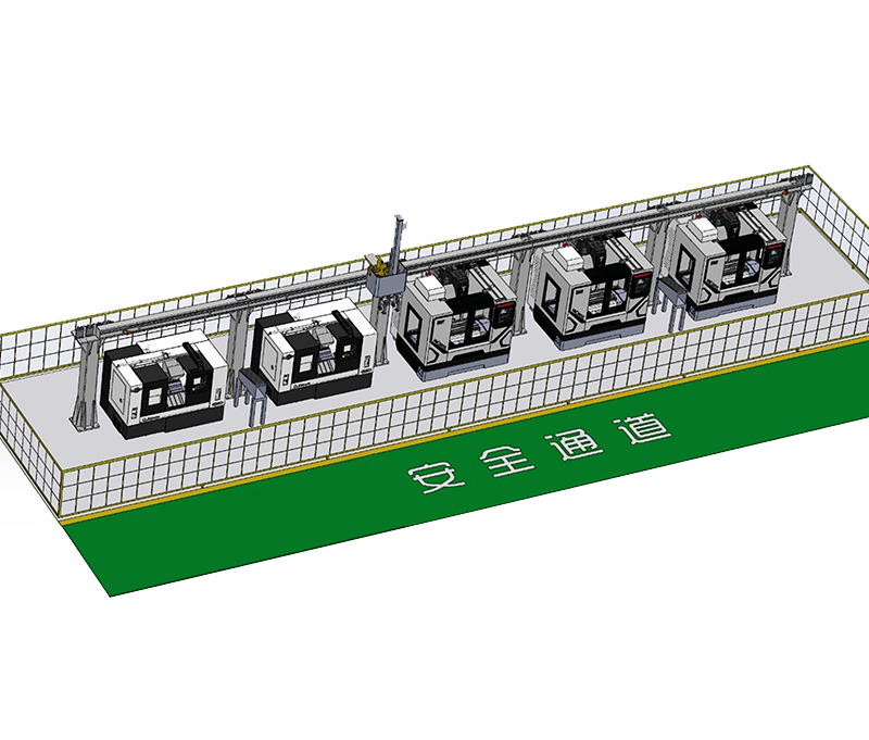 TF40D双工位自动生产线